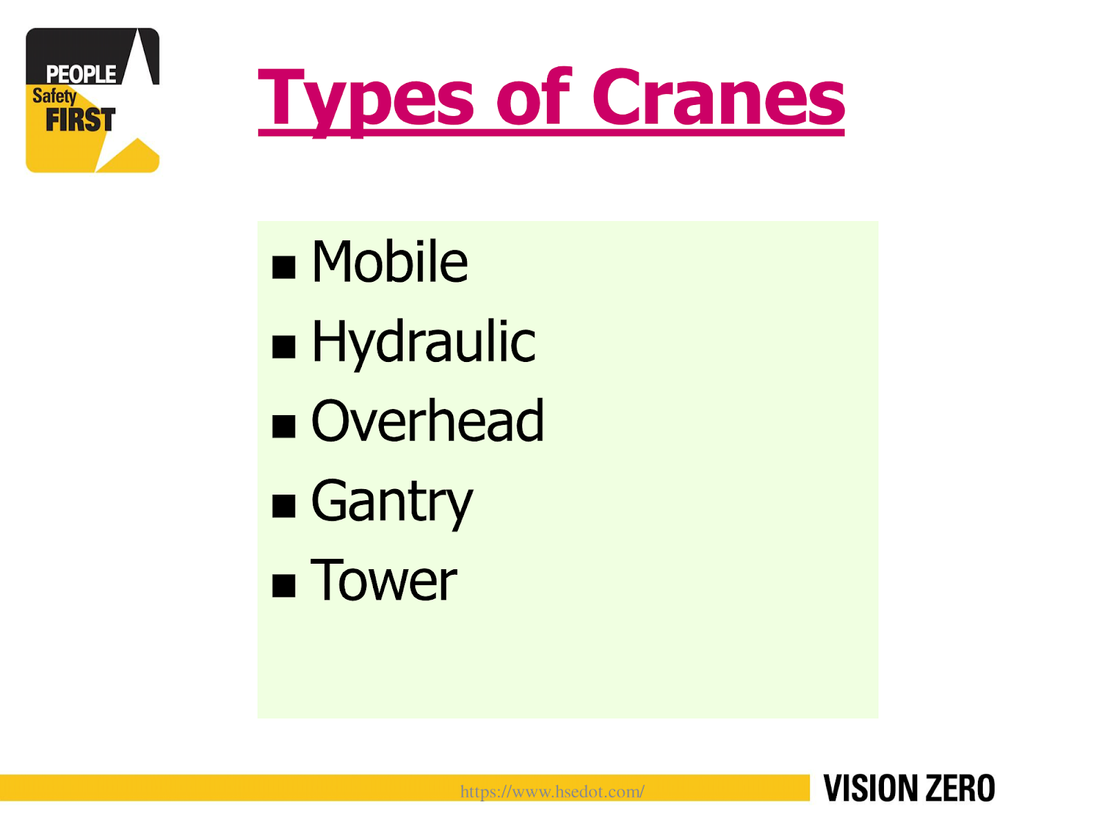 [PPT] Mobile Crane Safety Training Material