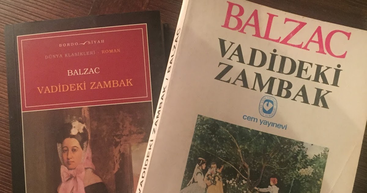 iyi hissetmek Vadideki Zambak Balzac