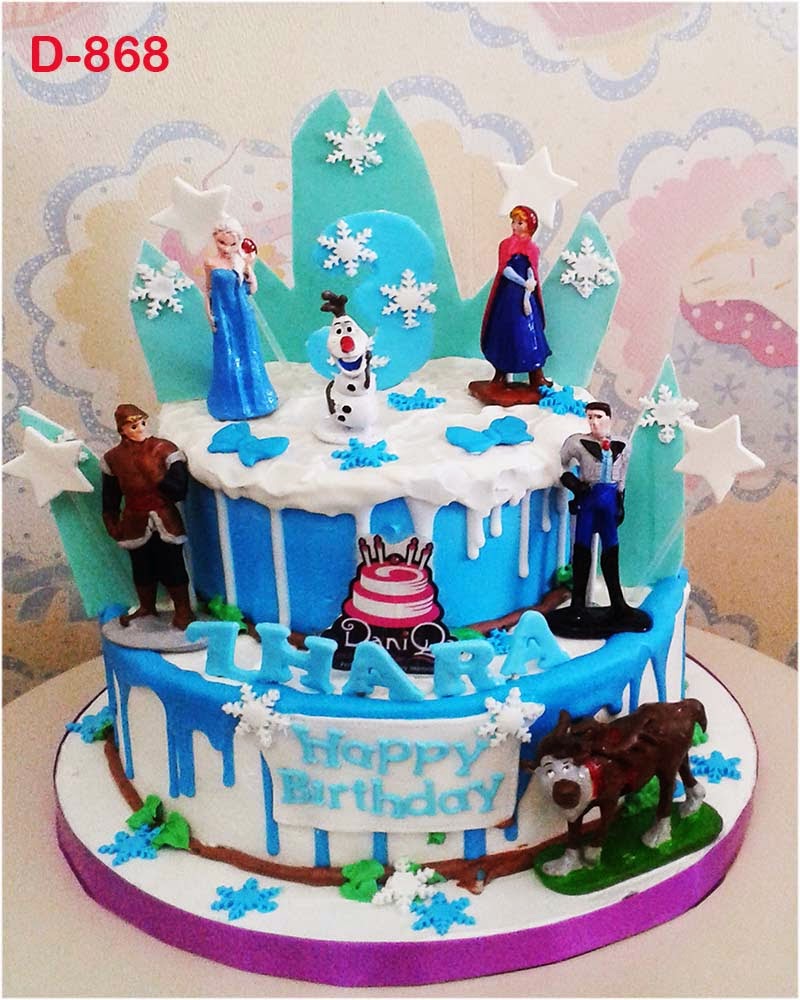 Sweety by Daniqa: Kue Ulang tahun Disney Frozen