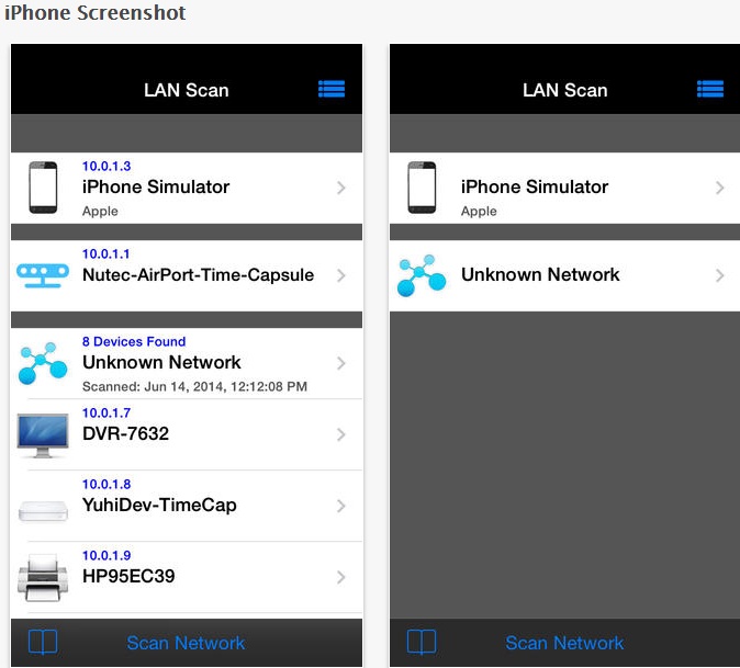 Bu Uygulama Bugün Bedava LAN Scan Network Device Scanner