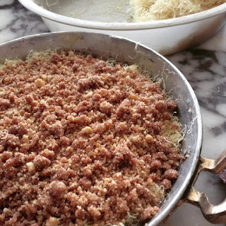 Recette du ktayef aux fuits secs