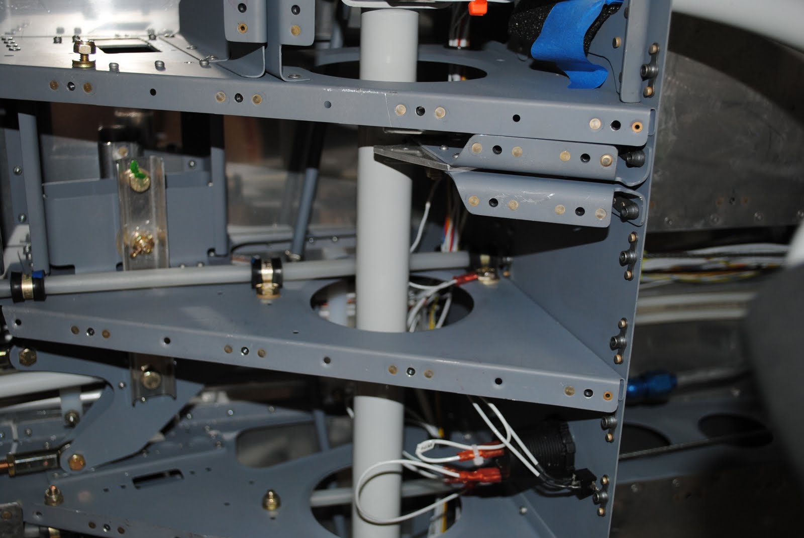 RV-12 Builder in Sandy, UT: Rudder Cables Through Tailcone