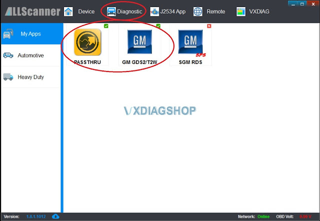 VXDIAG VCX NANO Not Connect with Holden VF Solution 5