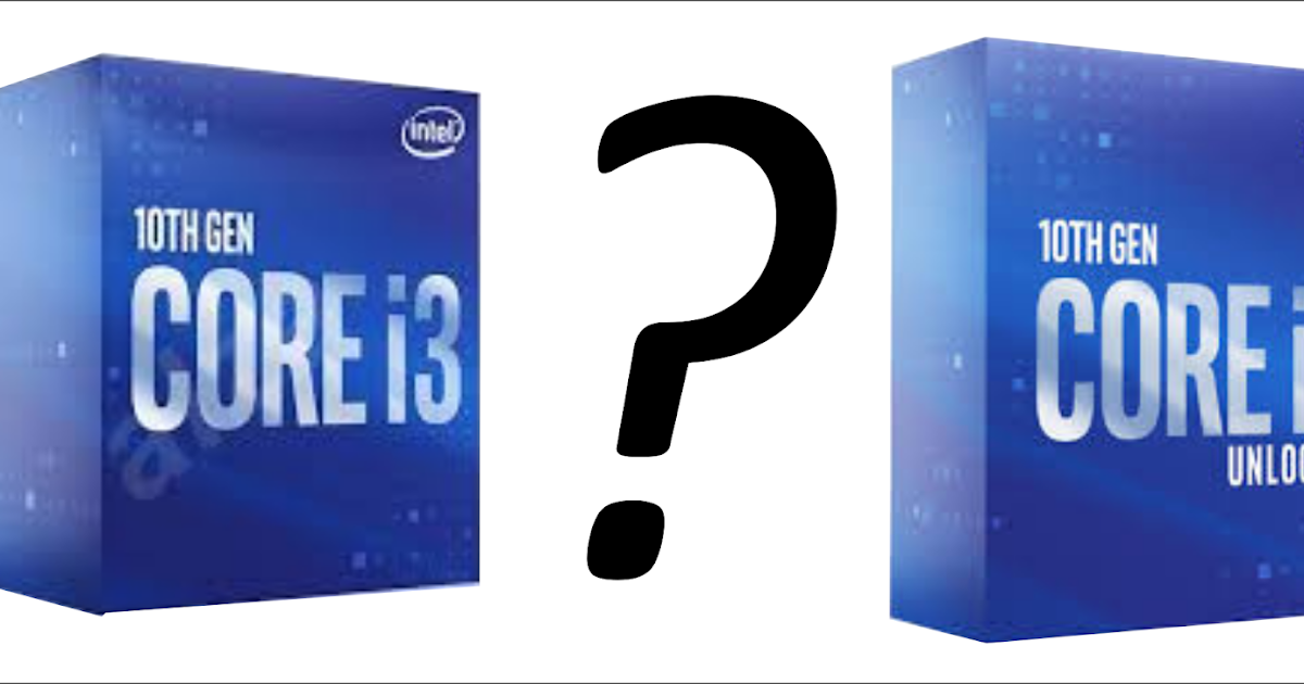 Difference between Core i3 & Core i5
