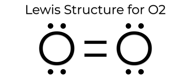 O2 Lewis Structure 