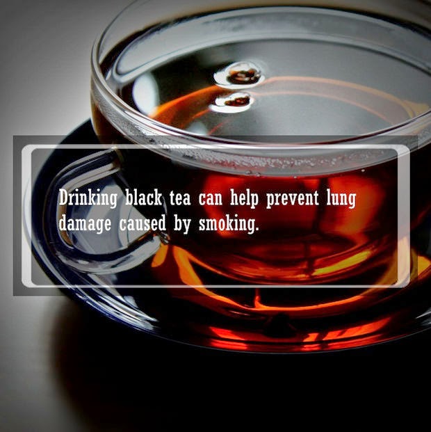 Drinking black tea may help smokers fight emphysema risk, experts say