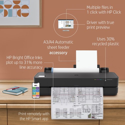 hp plotter t250