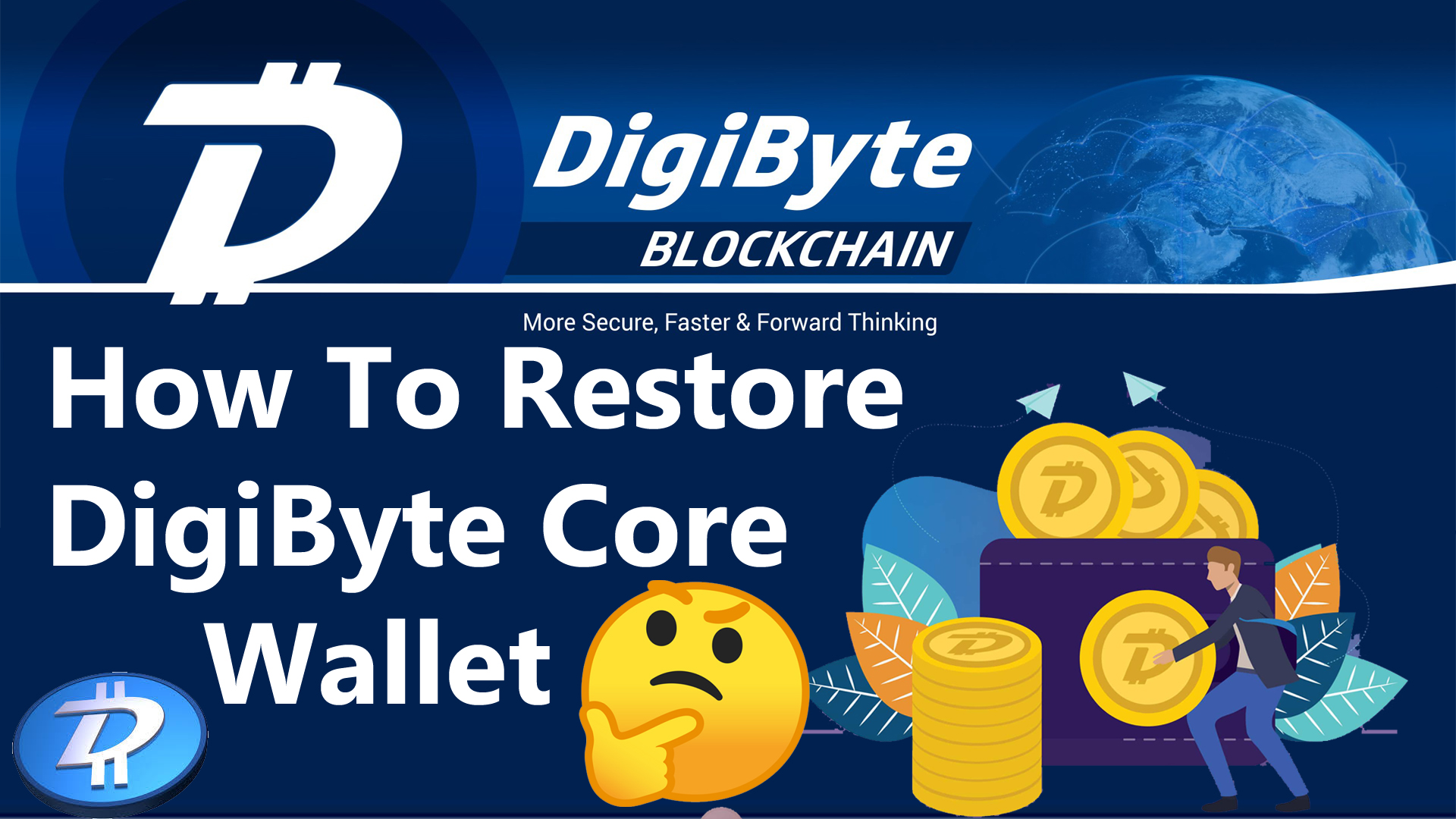 How To Restore DigiByte Core Wallet | Recover DigiByte ...