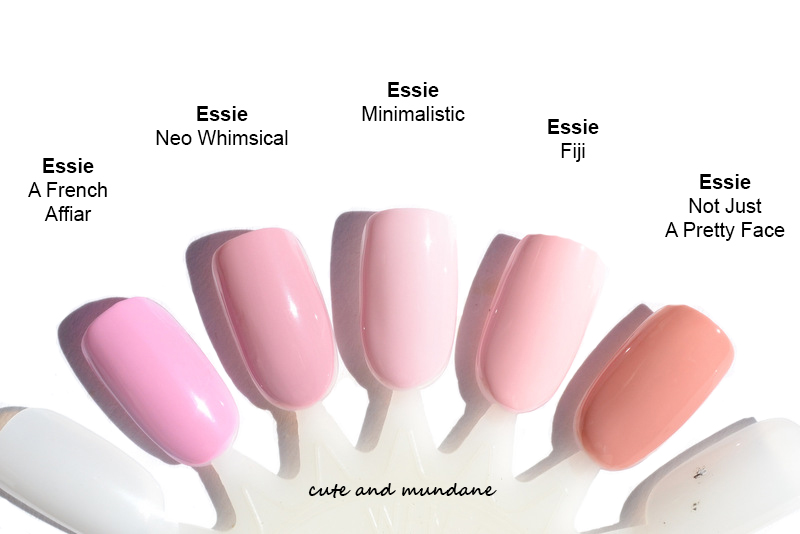 and Mundane: Essie Minimalistic nail polish review +