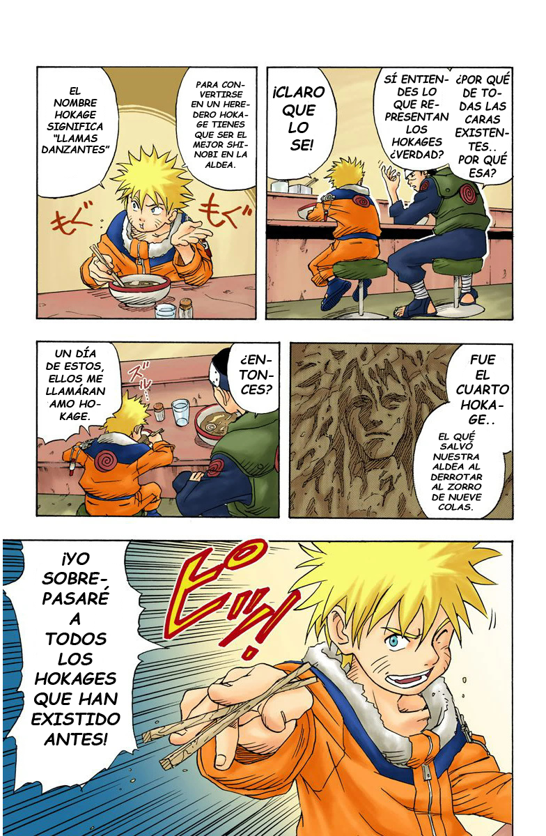 Naruto Manga Color En Español Naruto Manga Full Color Oficial Tomo 1 Español Capitulos 1 7