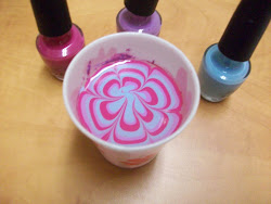 water nails marble marbling swirl tutorial stacey flower