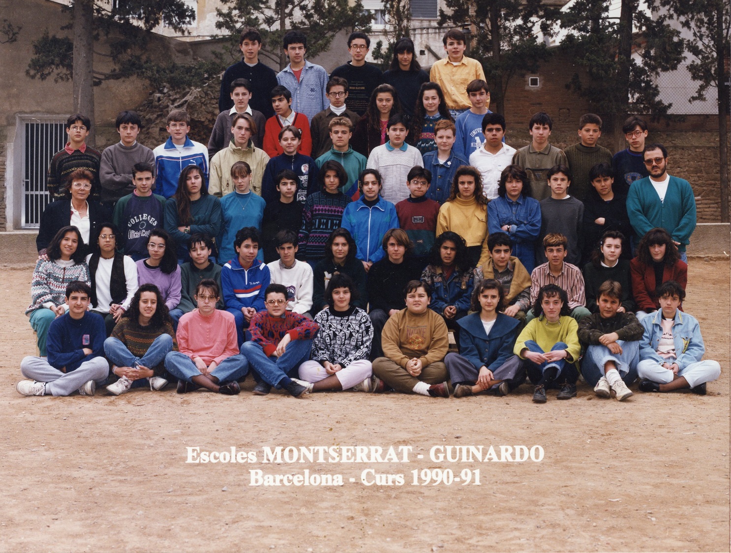 Escola Montserrat Guinardó 1990/91