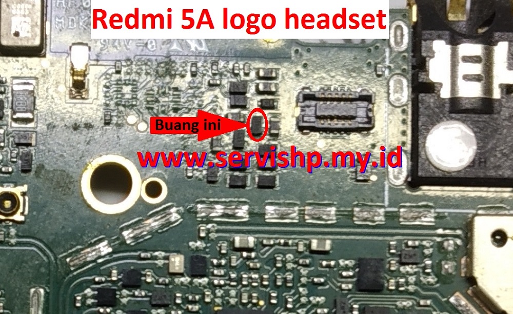 Jumper Redmi 5A | www.servishp.my.id