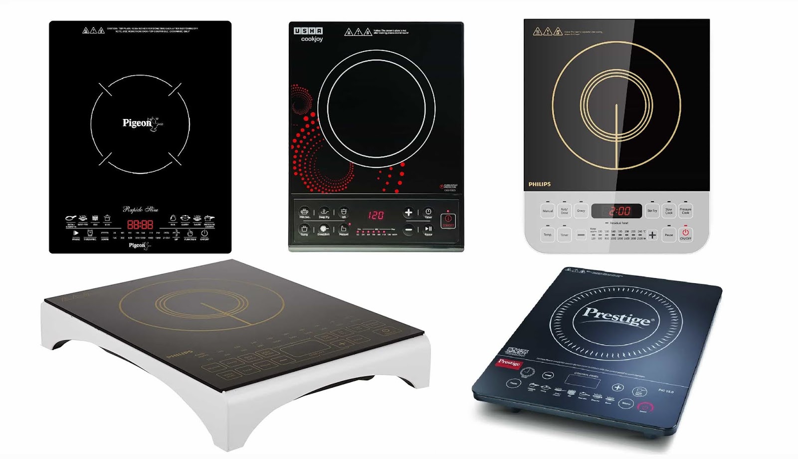 (1) Philips Viva Collection HD4928 2100 Watt Induction Cooktop