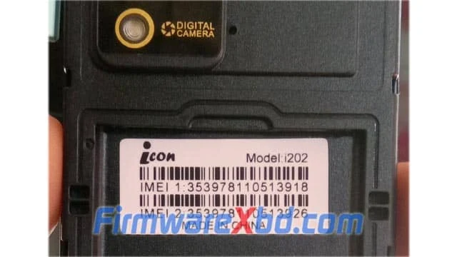 Icon i202 SC6531E Flash File Download