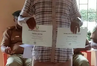 Wani Fursuna Ya Yi Digirin Digirgir a Fannin Sadarwa a Gidan Yari Wani Fursuna Ya Yi Digirin Digirgir a Fannin Sadarwa a Gidan Yari
