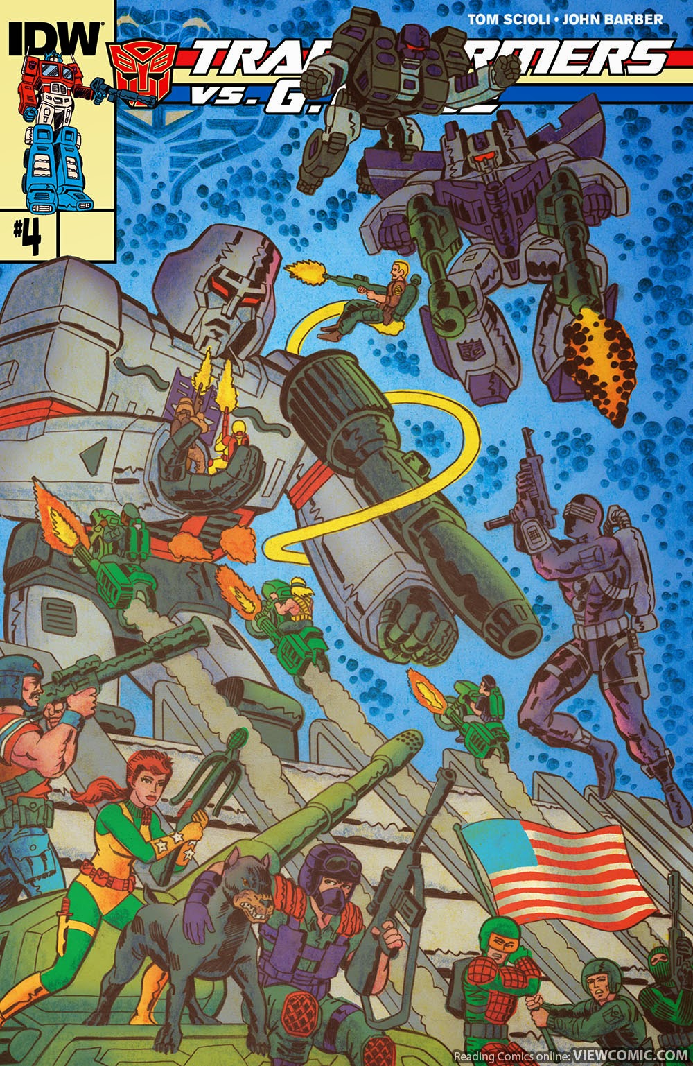 Transformers vs. G.I. Joe chapter 4 page 1