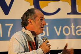 The politician Luca Zaia has been president of the  Veneto region since 2010