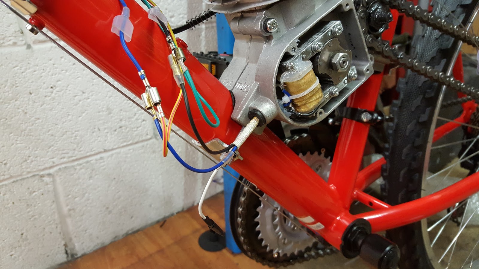 PushBike Engine Blog How to connect electric cables