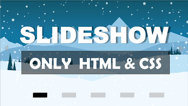 Slideshow With Navigation Buttons Using only html and css - learn with ...