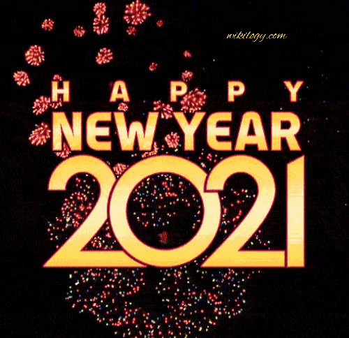 Happy New Year 2021 GIF, Wishes, Quotes, Images, Pic, Messages 5 Happy new year twenty twenty one GIF