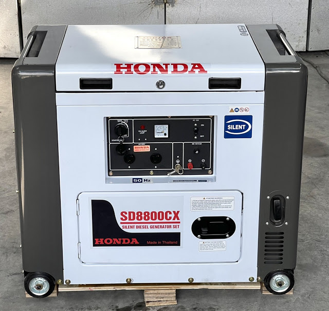 Máy Phát Điện Honda 7.0kw Chạy Dầu SD8800CX