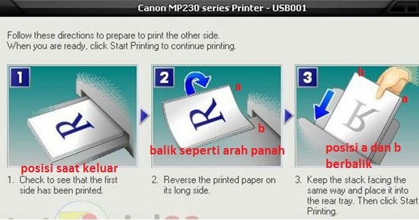 Musttrie's Blog Cara seting printer print bolak balik