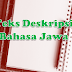 Teks Deskripsi Bahasa Jawa - Anythings School