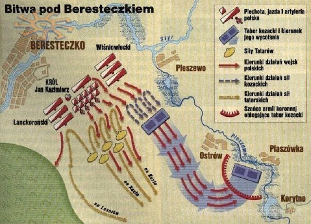 Берестецкая битва. Сражение 30 июня