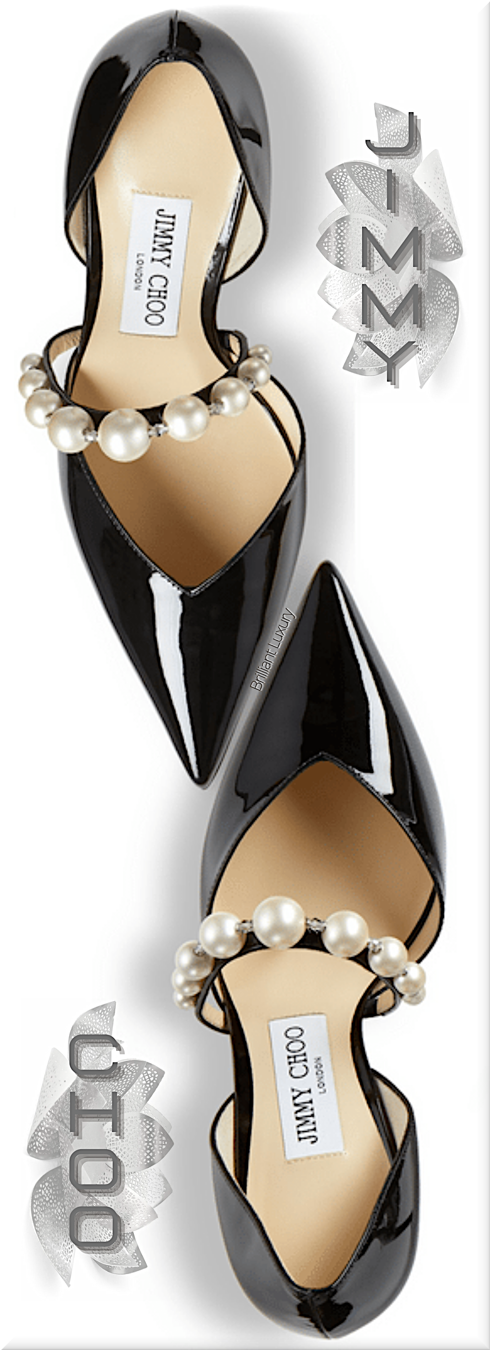♦Jimmy Choo Aurelie black patent leather pointed toe pumps with pearl embellishment #jimmychoo #shoes #brilliantluxury ♦Jimmy Choo Aurelie black patent leather pointed toe pumps with pearl embellishment #jimmychoo #shoes #brilliantluxury