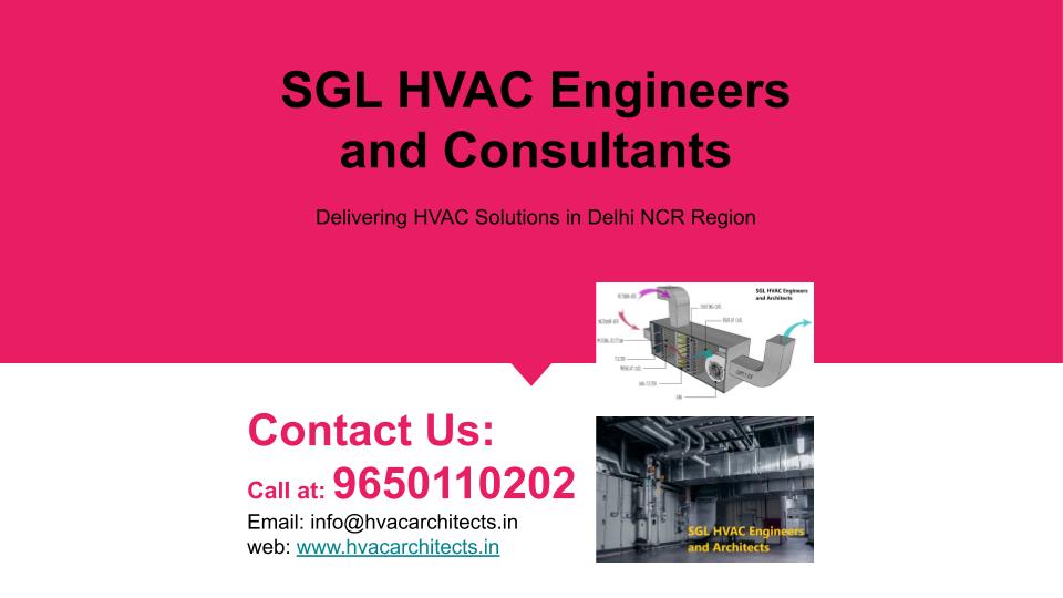 SGL HVAC Engineers and Consultants Contact Us