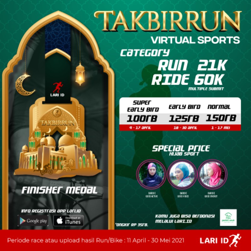 🔍 TakbirRun Virtual Sports • 2021 TakbirRun Virtual Sports • 2021