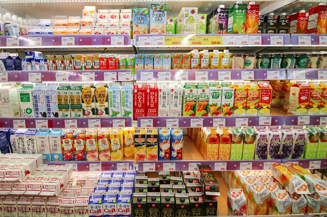 Supermarket in Akihabara, Tokyo