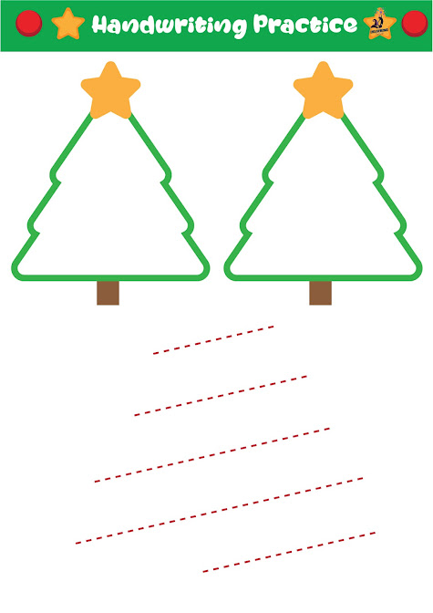 preschool christmas printable