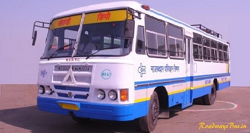Delhi to Sikar Roadways Bus Time Table