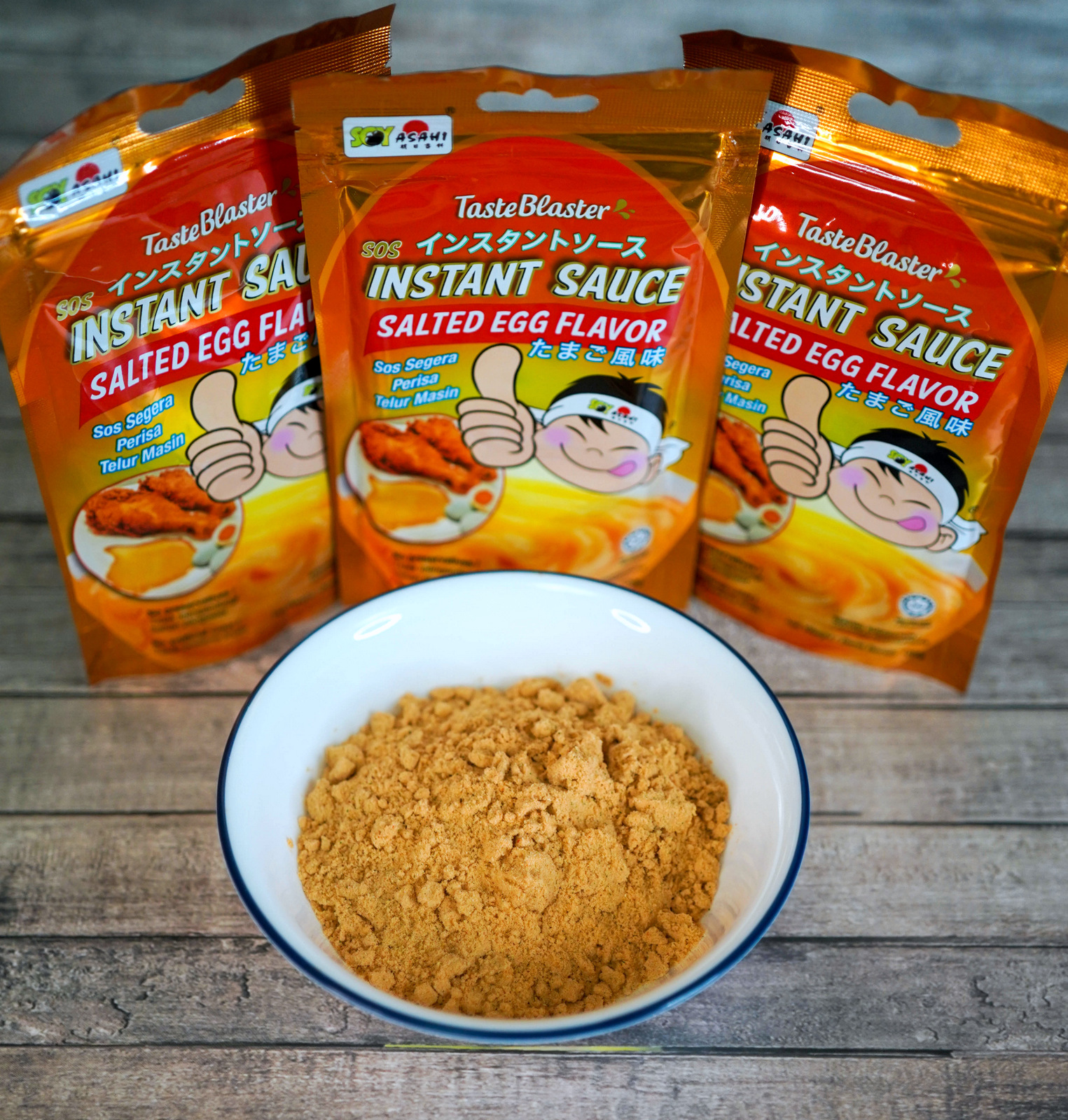 Eat Drink KL Soy Asahi Salted Egg Instant Sauce Malaysia's easiest