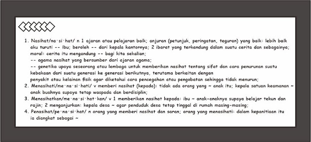 Nasihat atau Nasehat, Mana Kata yang Benar? Nasihat atau Nasehat menurut KBBI