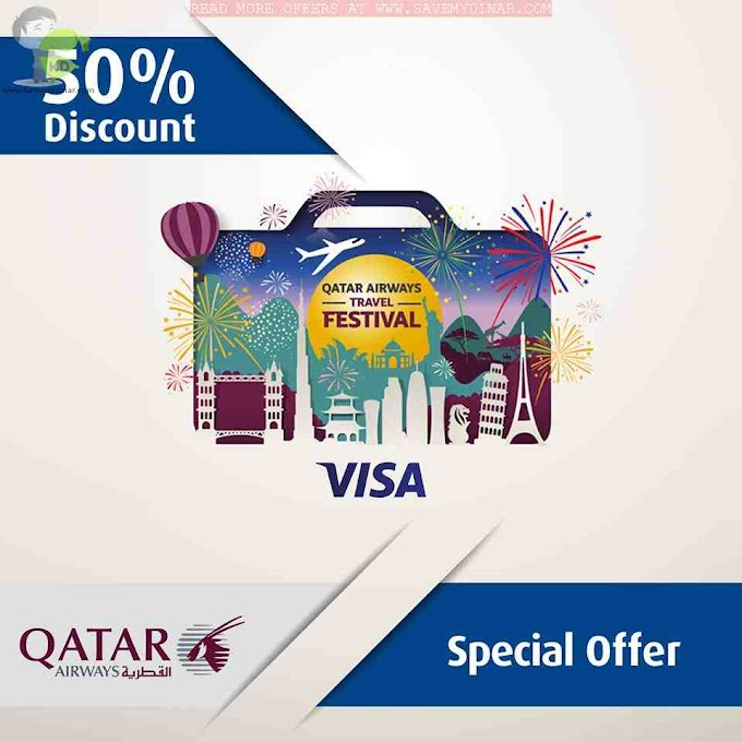 NBK Kuwait - Get an exclusive discount upto 50 % on Qatar Airways Kuwait