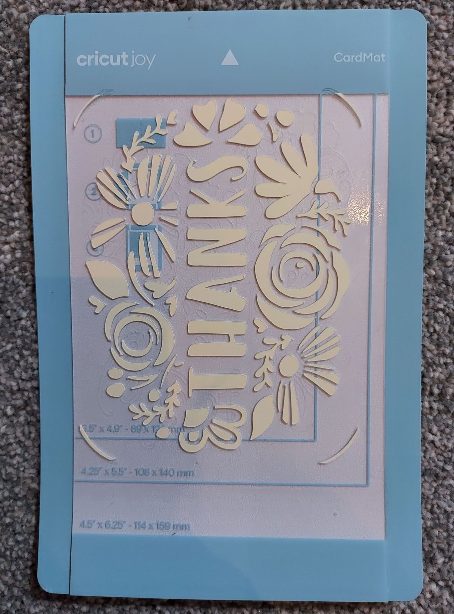 A Playful Stitch: What to do if your Cricut Joy Cards are Cutting too High