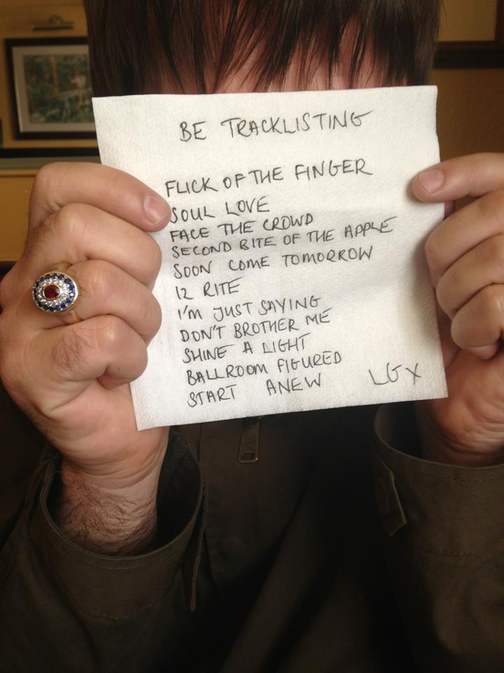 Beady Eye divulga possível tracklist de seu novo disco