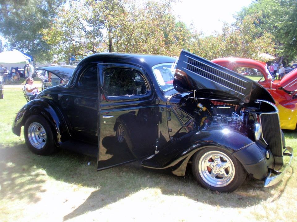 We are a happy family! Heber Car Show and Alpine Slide