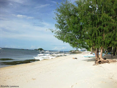 Malapascua beach in the Philippines