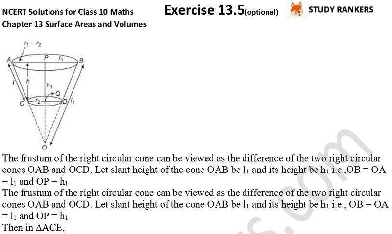 NCERT Solutions for Class 10 Maths Chapter 13 Surface Areas and Volumes Exercise 13.5 Part 5