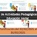 descargar Plan de Actividades Pedagógicas de Educación Inicial     Planificación del 22/02/2021 al 26/02/2021