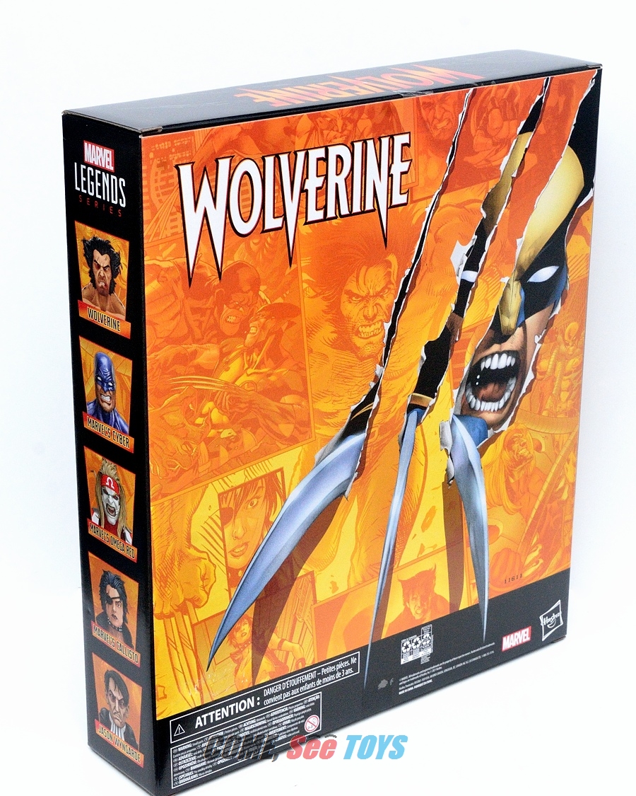 wolverine marvel legends 5 pack