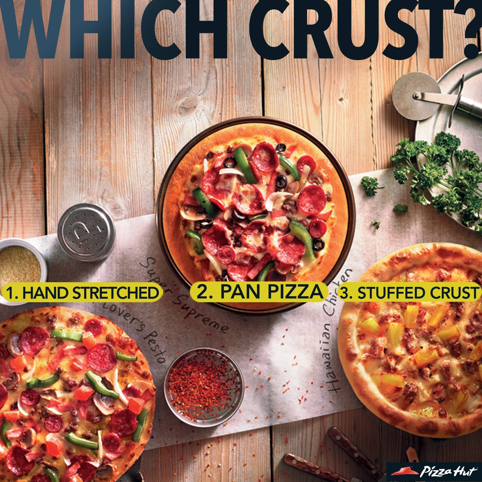 Jenis Roti Pizza Hut
