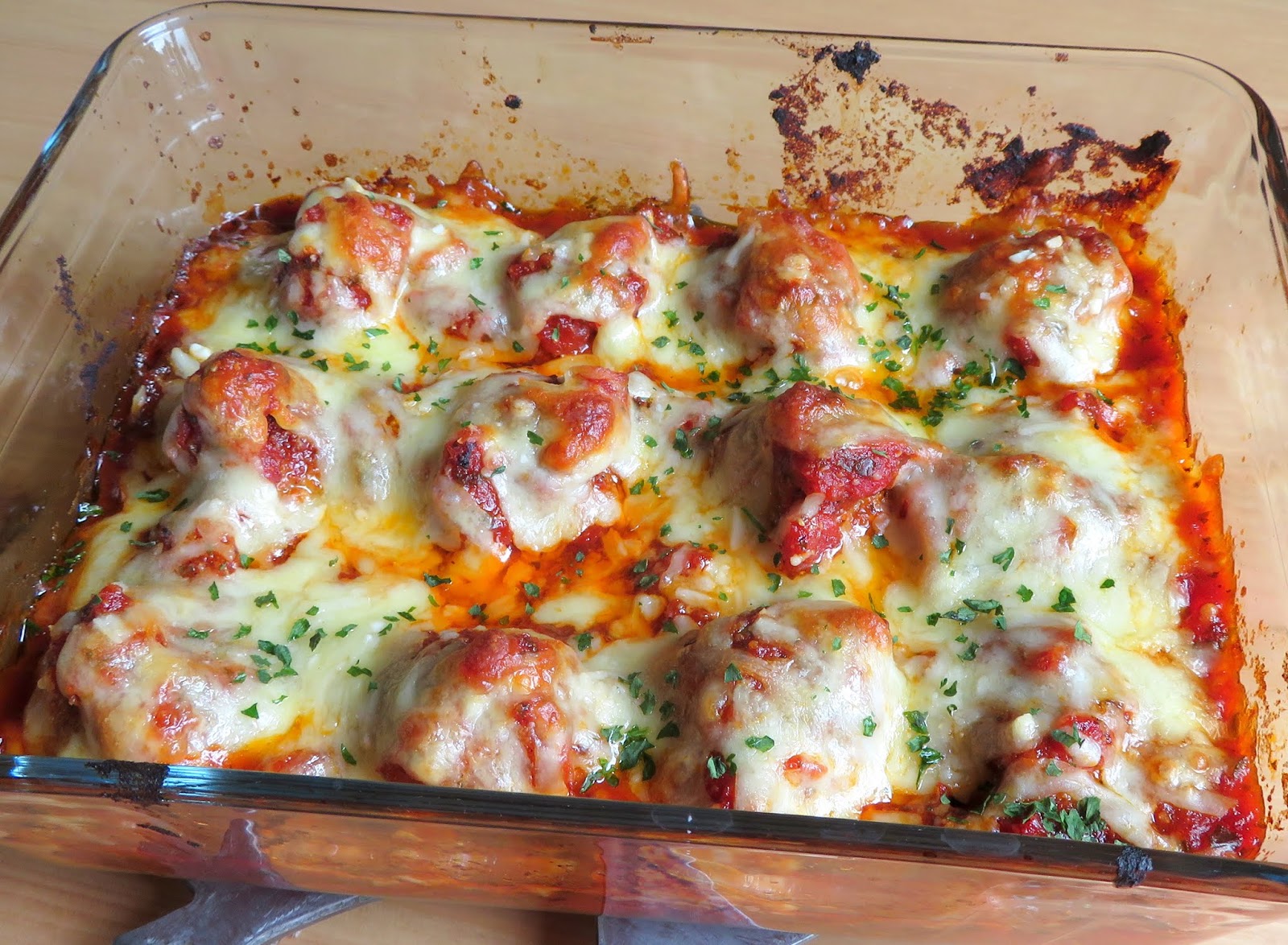 Turkey Parmesan Meatballs The English Kitchen