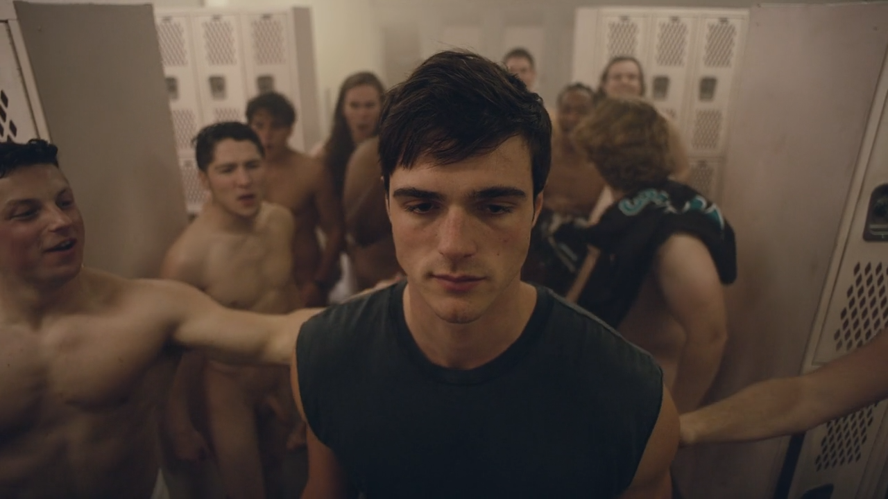 Jacob Elordi, Eric Dane & naked extras on Euphoria (2019) .