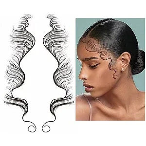 Baby Hair Temporary Tattoos Sticker - DIY Hairstyling Natural Curly Hair