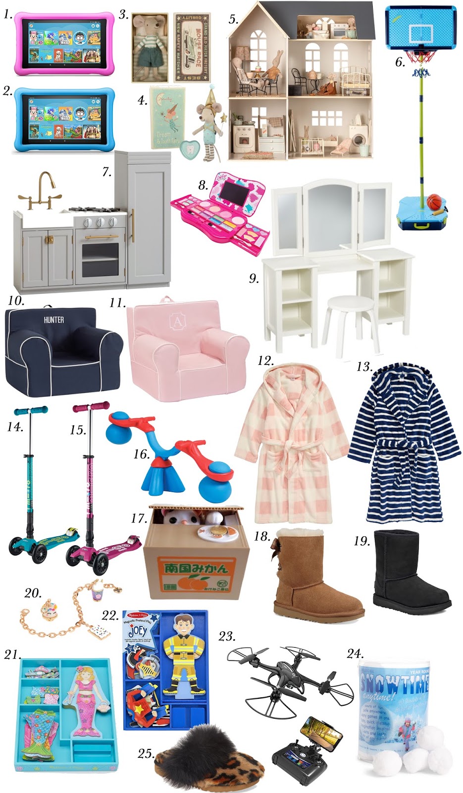 50 Gift Ideas for Kids of all ages - Something Delightful Blog